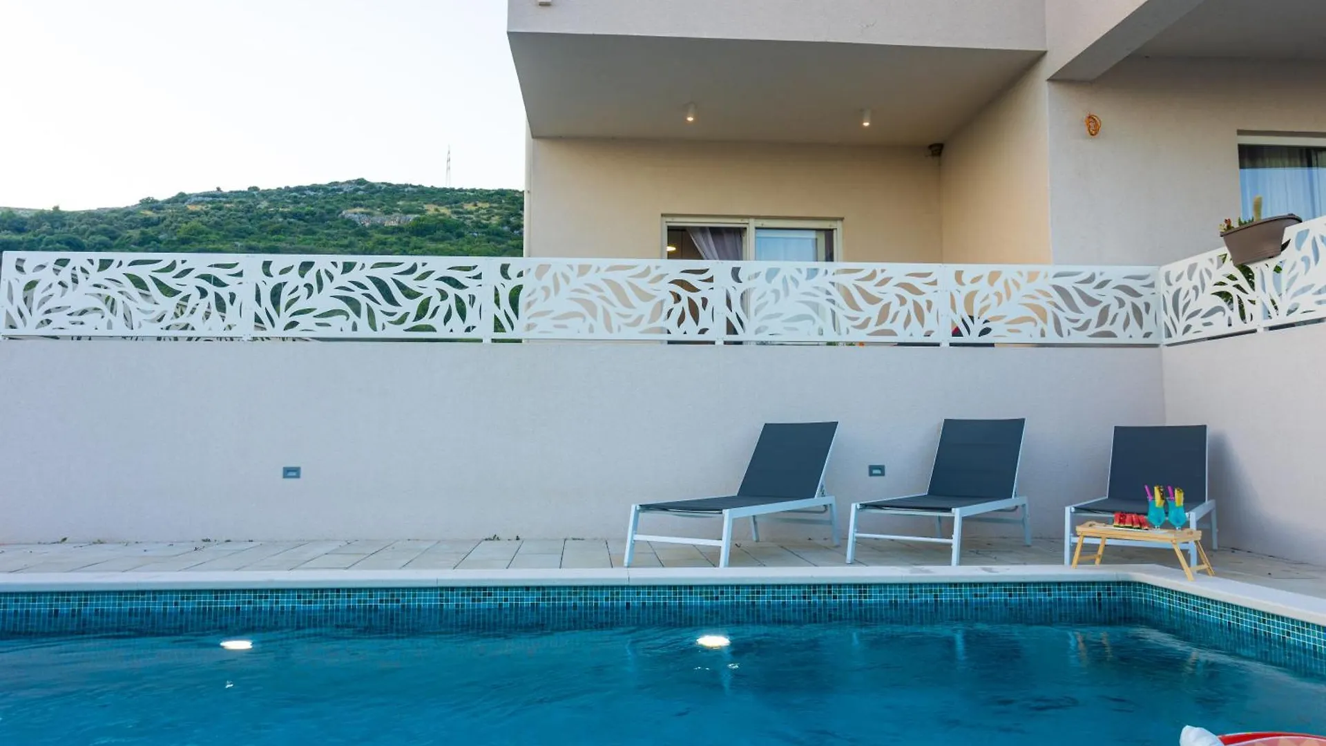 Luxury Poolside Oasis Split Apartment Trogir